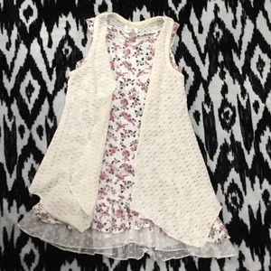 Vest and dress combo